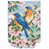Herrschners Spring Birds Wall Hanging Plastic Canvas Kit Herrschners Spring Birds Wall Hanging Plastic Canvas Kit