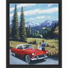 PixelHobby T Bird in the Mountains Kit & Frame Mosaic Art Kit PixelHobby T Bird in the Mountains Kit & Frame Mosaic Art Kit
