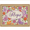 Design Works Hope Counted Cross-Stitch Kit Design Works Hope Counted Cross-Stitch Kit