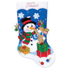 Design Works Busy Bunny Christmas Stocking Kit