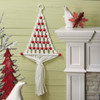 Herrschners Peppermint Tree Wall Hanging Macrame Herrschners Peppermint Tree Wall Hanging Macrame