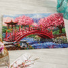 Herrschners Cherry Blossom Bridge Latch Hook Kit