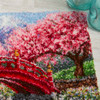 Herrschners Cherry Blossom Bridge Latch Hook Kit