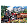 Herrschners Mountain Train Latch Hook Kit