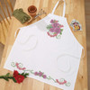 Herrschners Tropical Orchids Apron Stamped Cross-Stitch Herrschners Tropical Orchids Apron Stamped Cross-Stitch