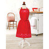 Herrschners Scrolling Hearts Apron Stamped Cross-Stitch Herrschners Scrolling Hearts Apron Stamped Cross-Stitch