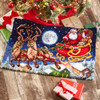 Herrschners Santa's Sleigh Ride Latch Hook Kit