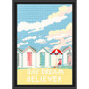 Bothy Threads Vintage Beach Huts Kit & Frame Counted Cross-Stitch Bothy Threads Vintage Beach Huts Kit & Frame Counted Cross-Stitch