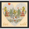 Bothy Threads Live Wild Counted Cross-Stitch Kit Bothy Threads Live Wild Counted Cross-Stitch Kit