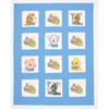 Kid's Bow Tie Farm Animals Quilt Blocks Thread Kit