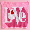 Red Heart Sweetheart Blanket Crochet Kit Red Heart Sweetheart Blanket Crochet Kit