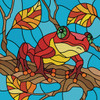 Diamond Art Stain Glass Frog Diamond Painting