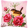 Vervaco Birds & Roses Pillow Needlepoint Kit Vervaco Birds & Roses Pillow Needlepoint Kit