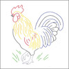 Herrschners Rooster Quilt Blocks Stamped Embroidery Herrschners Rooster Quilt Blocks Stamped Embroidery