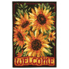 Herrschners Welcoming Sunflowers Wall Hanging Plastic Canvas Kit