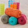 Willow Yarns Colorful Blooms Coasters & Holder Yarn Pack Willow Yarns Colorful Blooms Coasters & Holder Yarn Pack