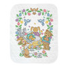 Herrschners Woodland Welcome Baby Quilt Stamped Cross-Stitch Kit