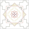 Herrschners Nora Quilt Blocks Stamped Cross-Stitch