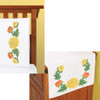 Sunset Mums Pillowcase Pair or Dresser Scarf Thread Kit Sunset Mums Pillowcase Pair or Dresser Scarf Thread Kit
