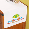 Herrschners Beach Life Dresser Scarf Stamped Cross-Stitch Herrschners Beach Life Dresser Scarf Stamped Cross-Stitch
