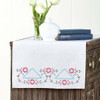 Herrschners Virginia Dresser Scarf Stamped Embroidery