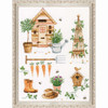 Vervaco Garden Essentials Kit & Frame Counted Cross-Stitch Vervaco Garden Essentials Kit & Frame Counted Cross-Stitch