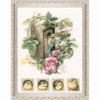 Vervaco Birdhouse with Roses Counted Cross-Stitch Kit Vervaco Birdhouse with Roses Counted Cross-Stitch Kit