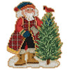 Wichelt Imports, Inc. Scotch Pine Santa Ornament Counted Cross-Stitch Kit Wichelt Imports, Inc. Scotch Pine Santa Ornament Counted Cross-Stitch Kit