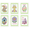Herrschners Welcome Springtime Greeting Cards Stamped Cross-Stitch Kit Herrschners Welcome Springtime Greeting Cards Stamped Cross-Stitch Kit