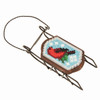 Herrschners Winter Birds Sled Ornaments Counted Cross-Stitch Kit