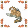 Chipmunk Chatter Quilt Blocks Thread Kit Chipmunk Chatter Quilt Blocks Thread Kit