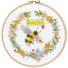 Bothy Threads The Queen Bee Hoop Counted Cross-Stitch Kit Bothy Threads The Queen Bee Hoop Counted Cross-Stitch Kit
