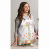 Herrschners Give Thanks Floral Apron Stamped Cross-Stitch Herrschners Give Thanks Floral Apron Stamped Cross-Stitch