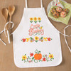 Herrschners Little Turkey Kid's Apron Stamped Cross-Stitch