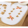 Herrschners Autumn Flutter Table Runner Stamped Cross-Stitch Herrschners Autumn Flutter Table Runner Stamped Cross-Stitch