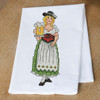 Herrschners Oktoberfest Dirndl Towel Stamped Cross-Stitch Kit