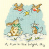 Bothy Threads Star in the Bright Sky Counted Cross-Stitch Kit Bothy Threads Star in the Bright Sky Counted Cross-Stitch Kit
