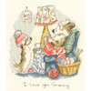 Bothy Threads I Love You Granny Counted Cross-Stitch Kit Bothy Threads I Love You Granny Counted Cross-Stitch Kit