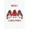 Bothy Threads Robin Trio Christmas Card Counted Cross-Stitch Kit Bothy Threads Robin Trio Christmas Card Counted Cross-Stitch Kit