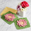 Village Yarn Dahlia Dishcloths Crochet Kit Village Yarn Dahlia Dishcloths Crochet Kit