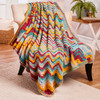 Herrschners Diagonal Ripple Afghan Crochet Kit