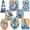 Herrschners Seaside Escape Magnets 14ct (CCS) Counted Cross-Stitch Kit Herrschners Seaside Escape Magnets 14ct (CCS) Counted Cross-Stitch Kit