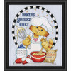 Design Works Baker Cat Counted Cross-Stitch Kit Design Works Baker Cat Counted Cross-Stitch Kit
