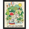 Design Works Let's Go Outside Counted Cross-Stitch Kit Design Works Let's Go Outside Counted Cross-Stitch Kit