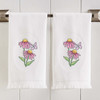 Herrschners Aster Blooms Terry Towel Pair Stamped Cross-Stitch Herrschners Aster Blooms Terry Towel Pair Stamped Cross-Stitch