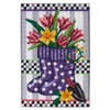 Herrschners Planting Season Porch Flag Plastic Canvas Kit Herrschners Planting Season Porch Flag Plastic Canvas Kit