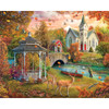 White Mountain The River Church Jigsaw Puzzle White Mountain The River Church Jigsaw Puzzle