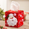 Bucilla Jolly St. Nick Tissue Box Cover Felt & Sequin Kit Bucilla Jolly St. Nick Tissue Box Cover Felt & Sequin Kit