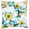 Vervaco Japanese Anemones II Cushion Needlepoint Kit Vervaco Japanese Anemones II Cushion Needlepoint Kit