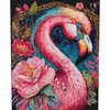 Luca-S Flamingo Fantastico Counted Cross-Stitch Kit Luca-S Flamingo Fantastico Counted Cross-Stitch Kit